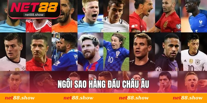 Ngôi sao hàng đầu châu Âu