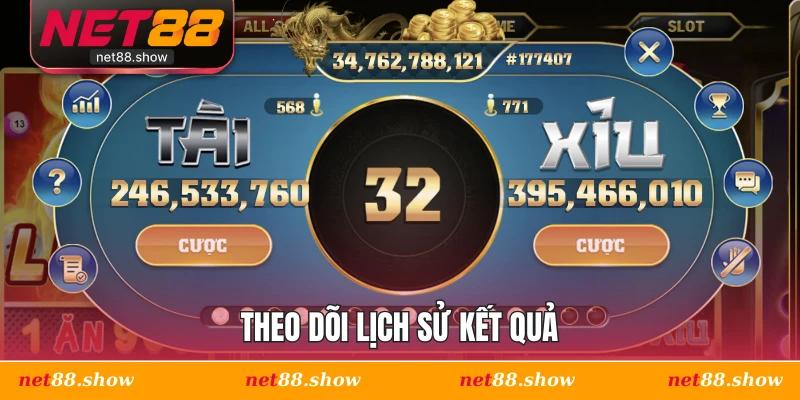 Theo dõi lịch sử kết quả